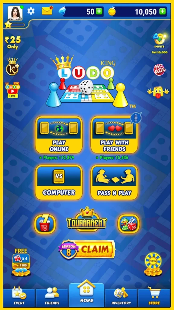 Ludo King app